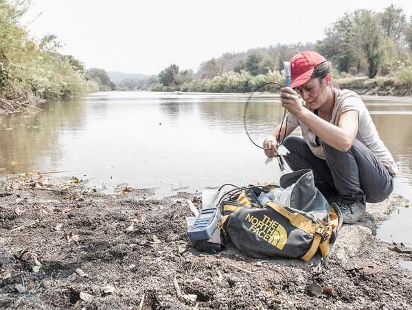 Sampling river Deka